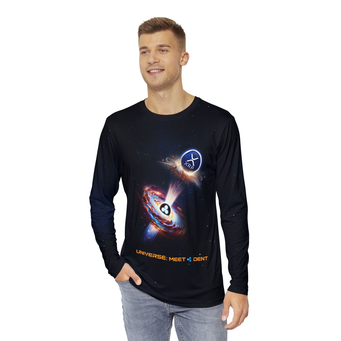 'Universe: Meet Dent' XRP Long Sleeve Shirt Long Sleeve Shirt