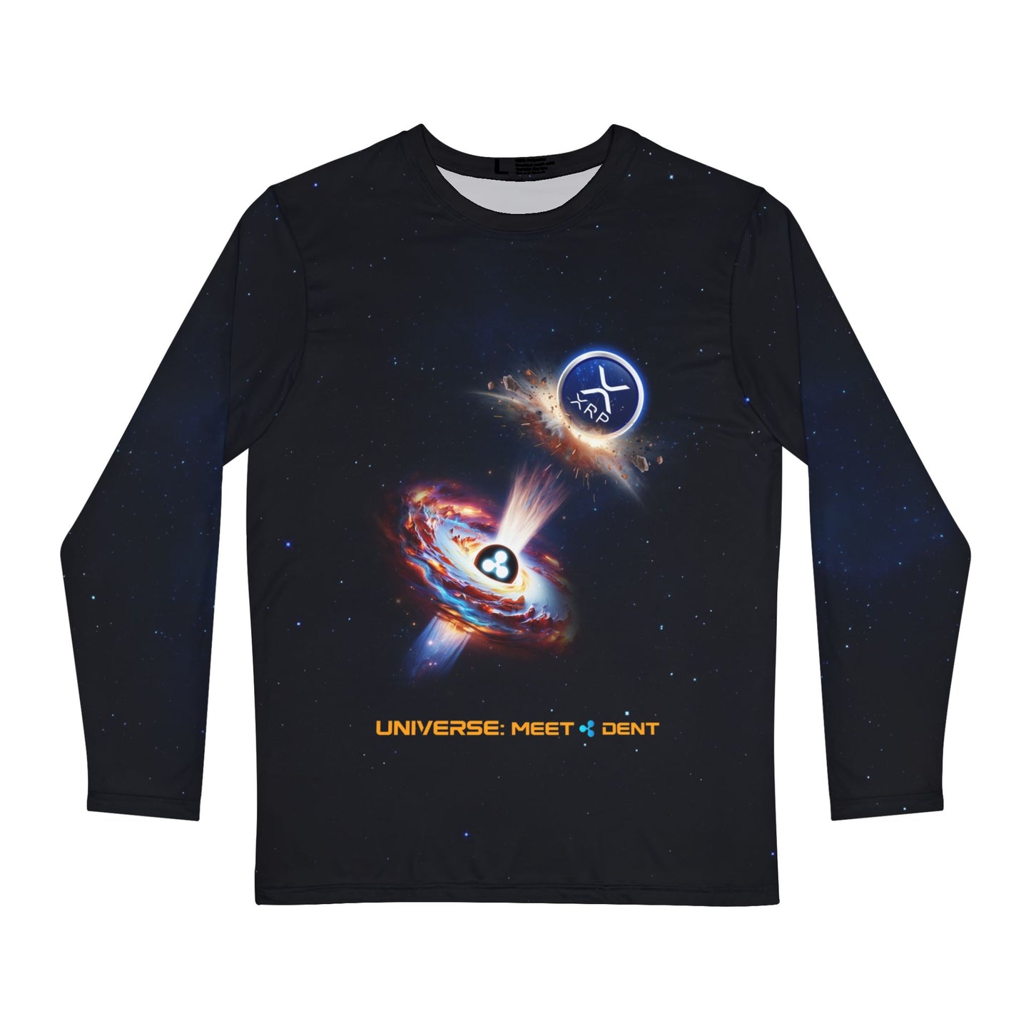 'Universe: Meet Dent' XRP Long Sleeve Shirt Long Sleeve Shirt