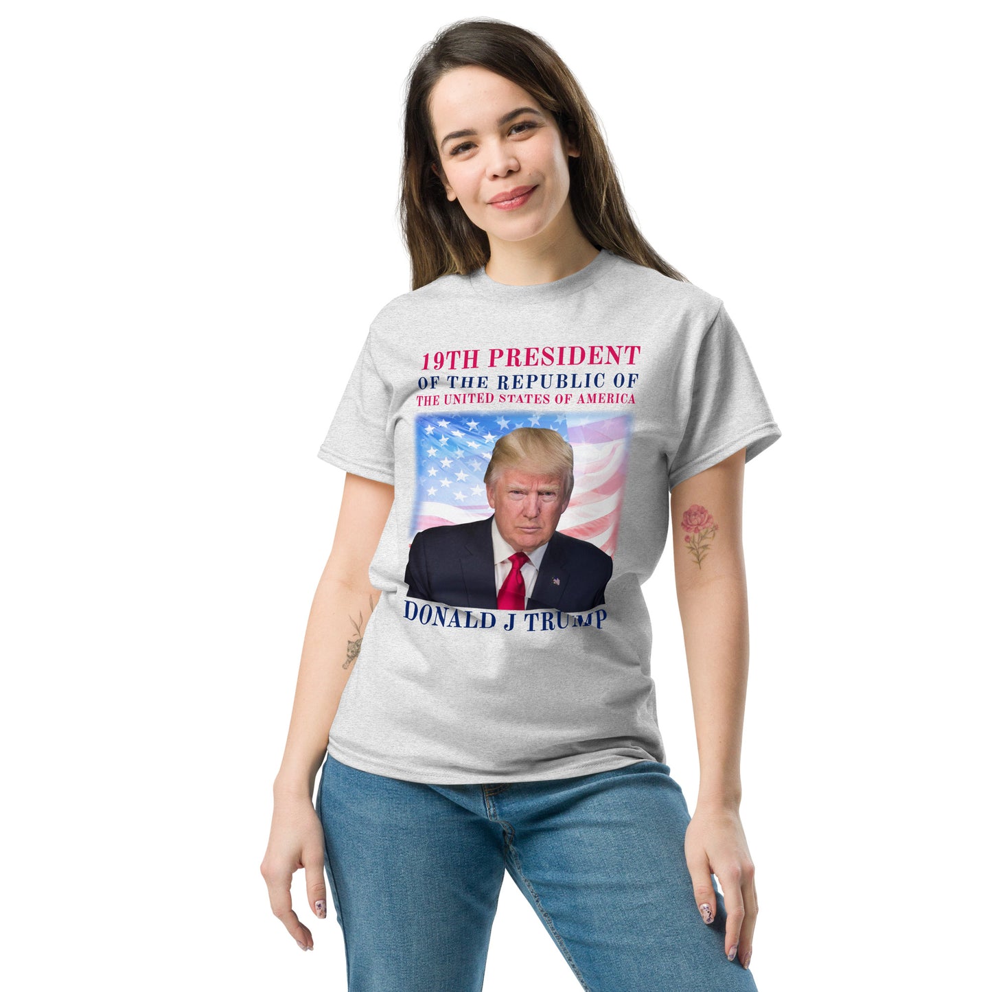 The 19th President of the Republic of the United States of America. Unisex classic tee