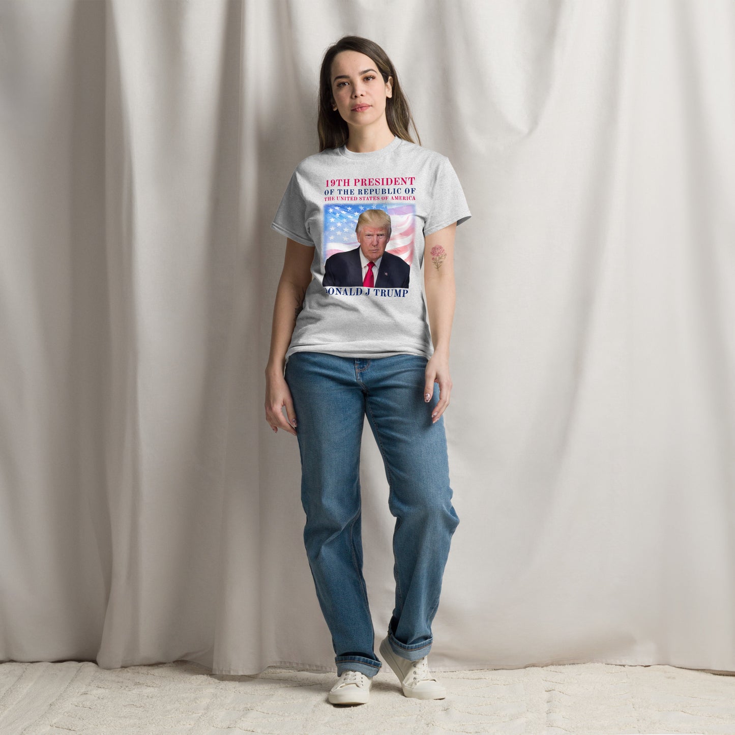 The 19th President of the Republic of the United States of America. Unisex classic tee