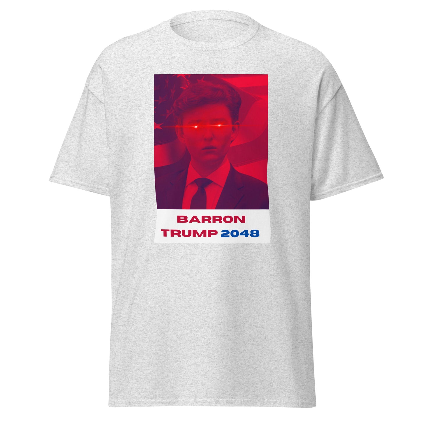 Barron Trump 2048 'Laser Eyes' Unisex classic tee