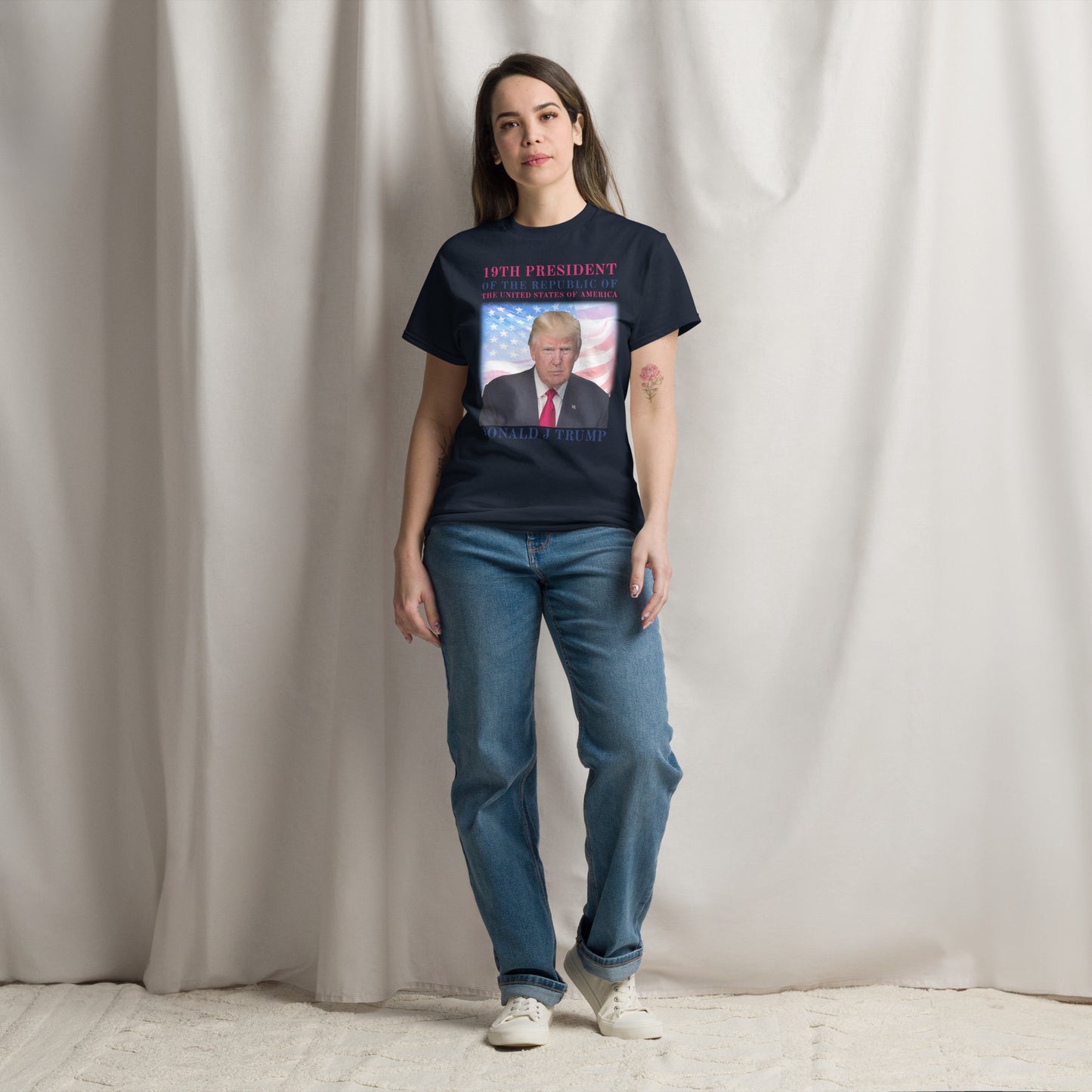 The 19th President of the Republic of the United States of America. Unisex classic tee
