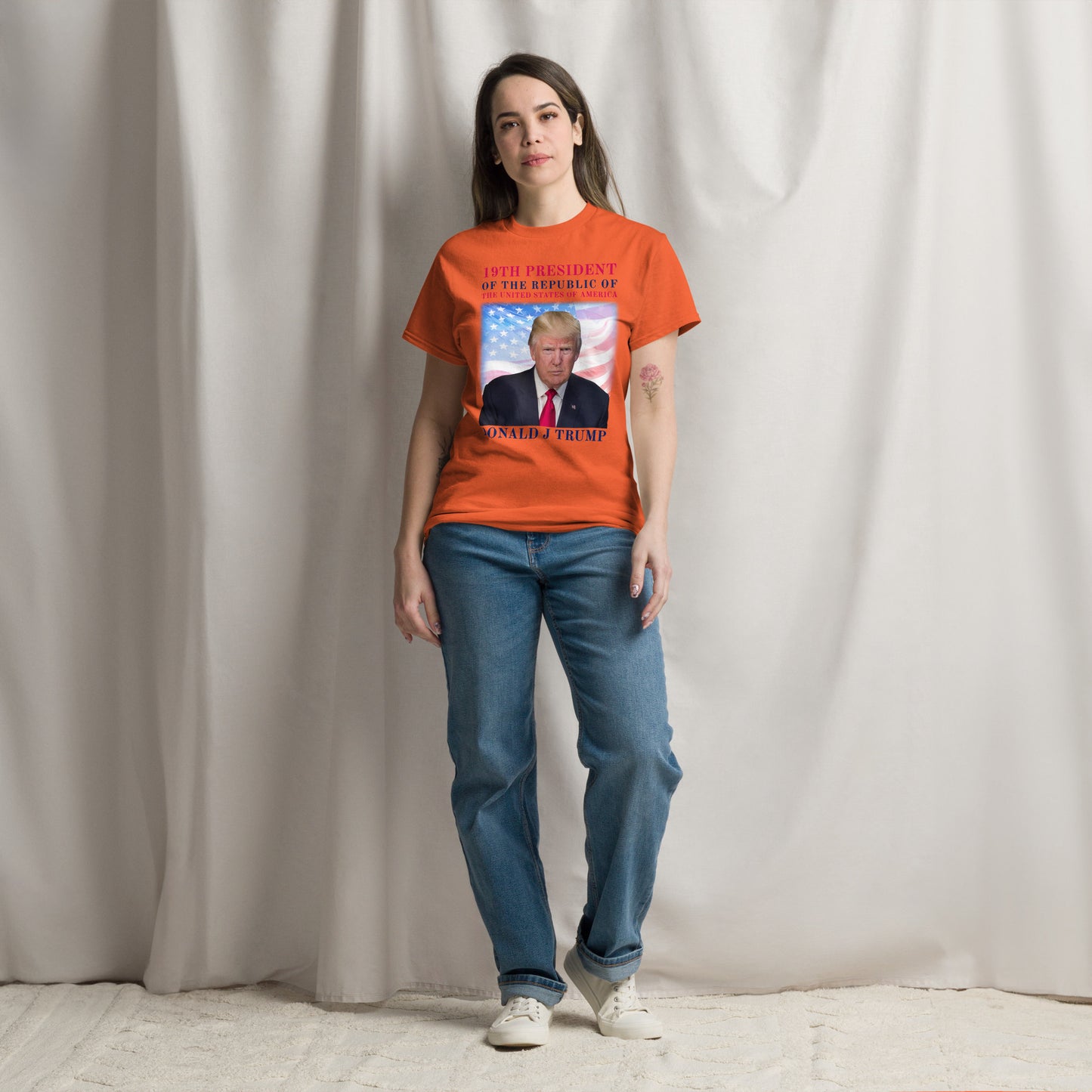 The 19th President of the Republic of the United States of America. Unisex classic tee