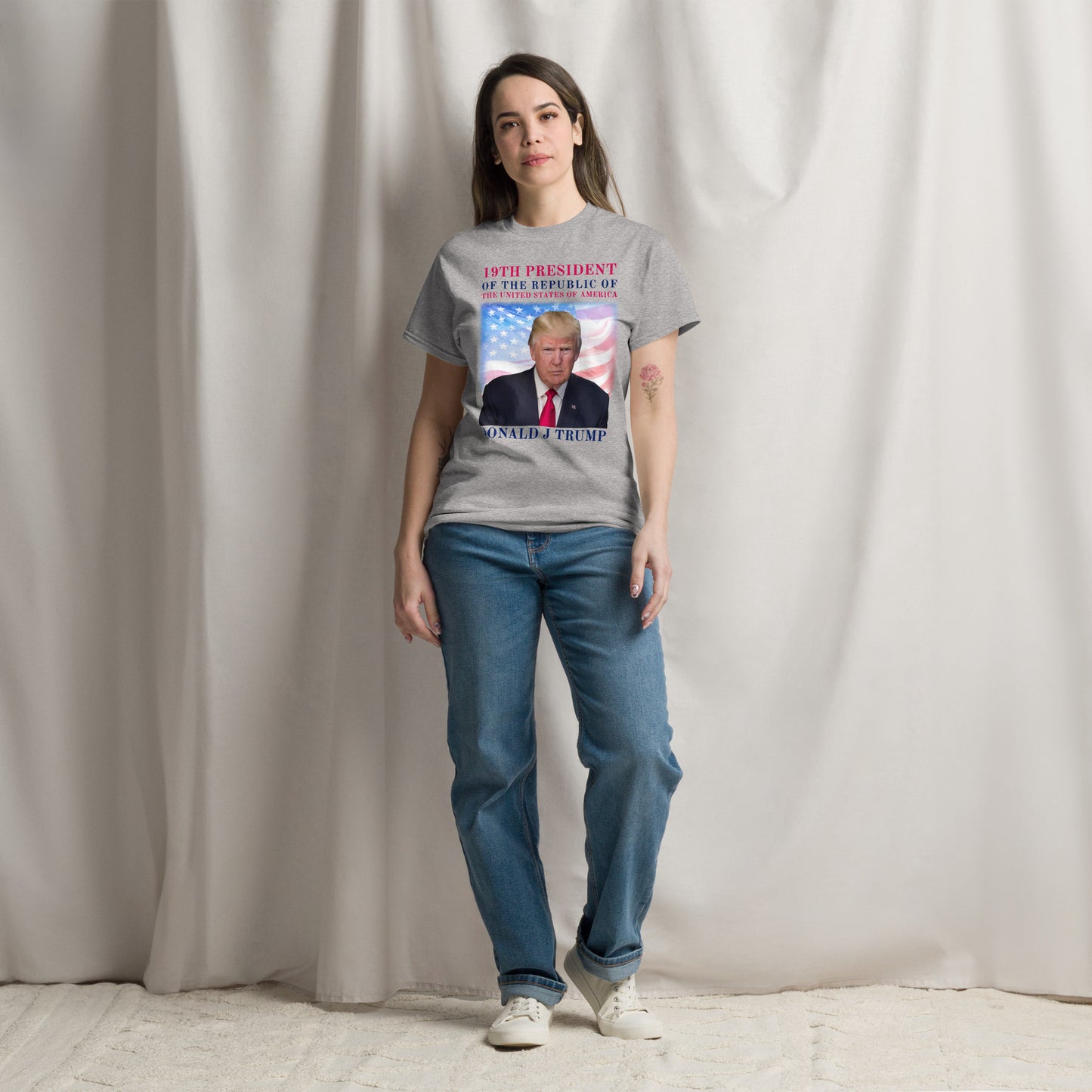 The 19th President of the Republic of the United States of America. Unisex classic tee
