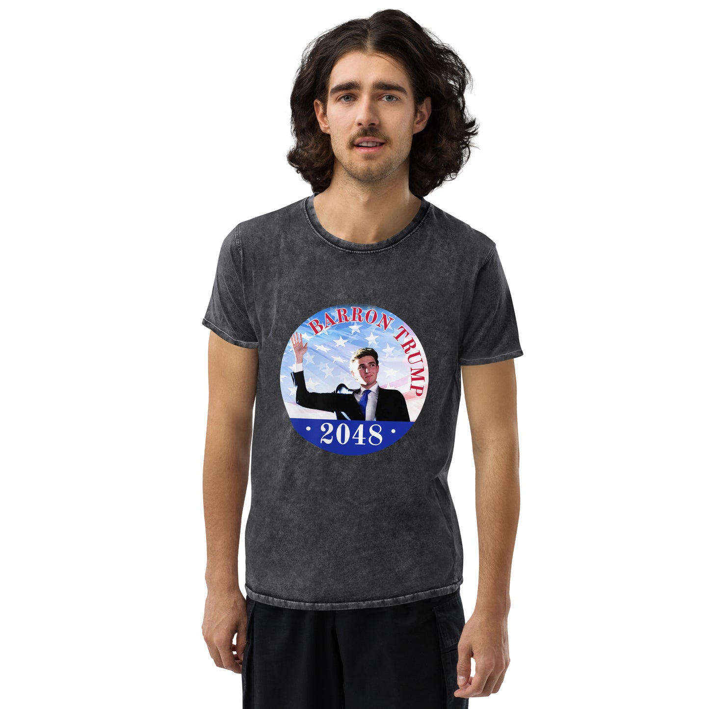 Barron Trump 2048 Denim T-Shirt