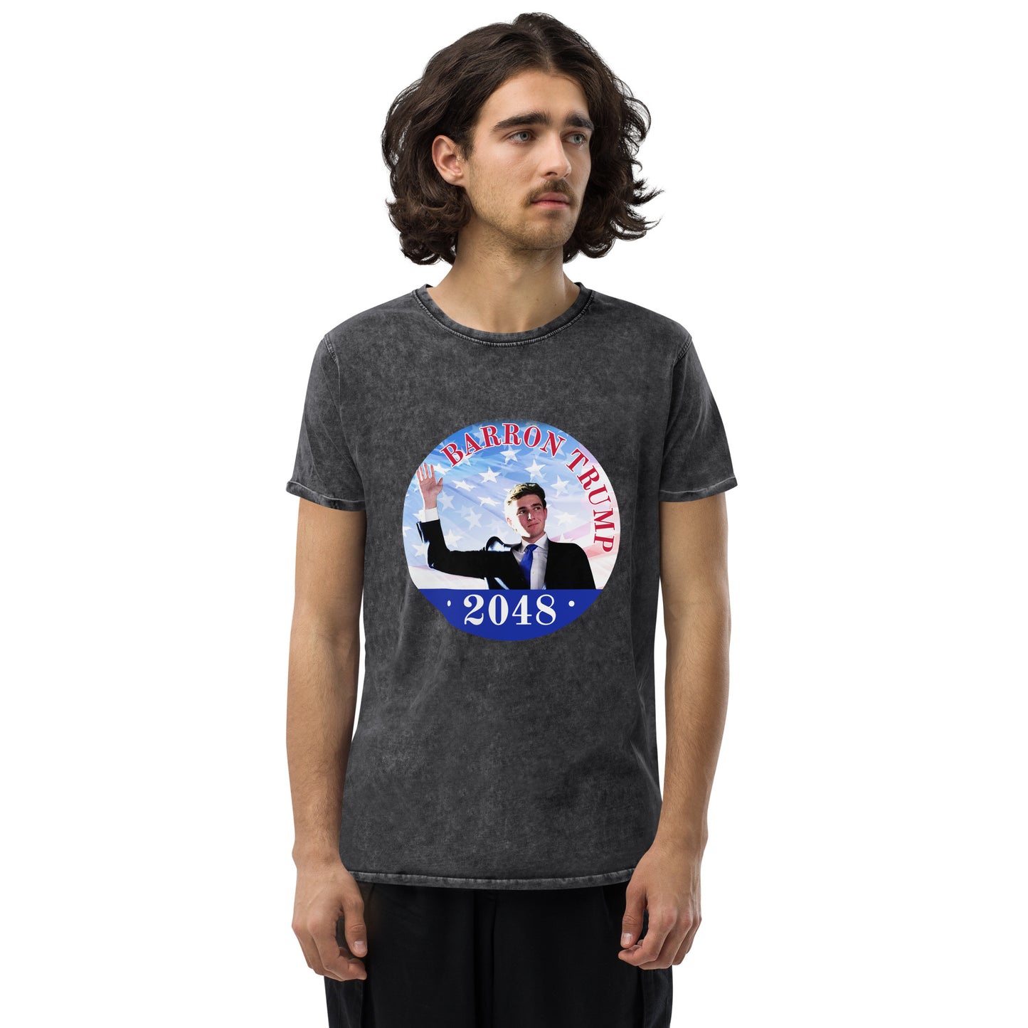 Barron Trump 2048 Denim T-Shirt