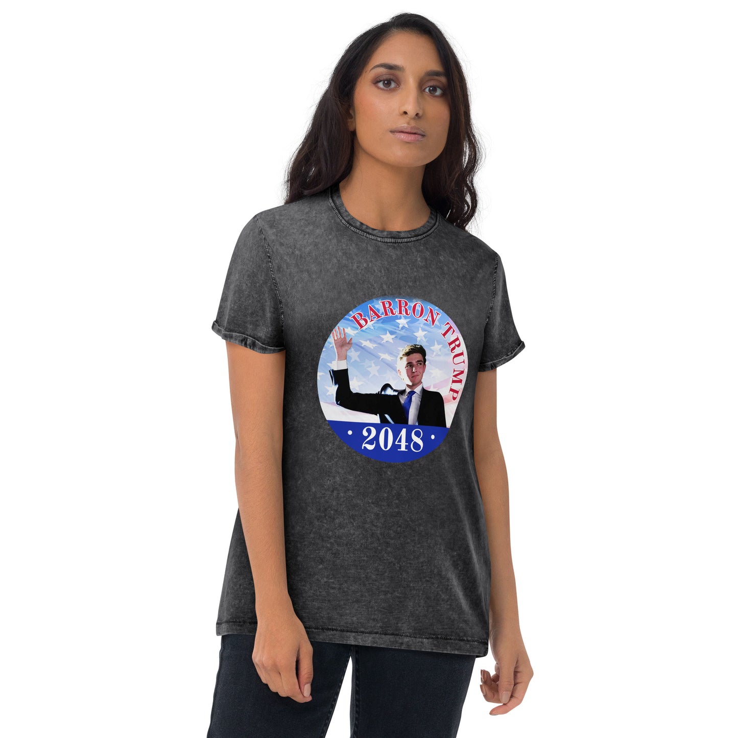 Barron Trump 2048 Denim T-Shirt