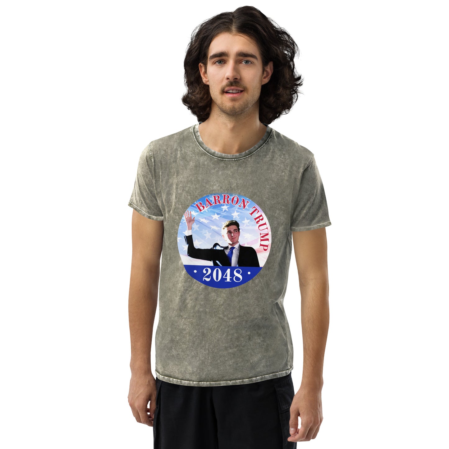 Barron Trump 2048 Denim T-Shirt
