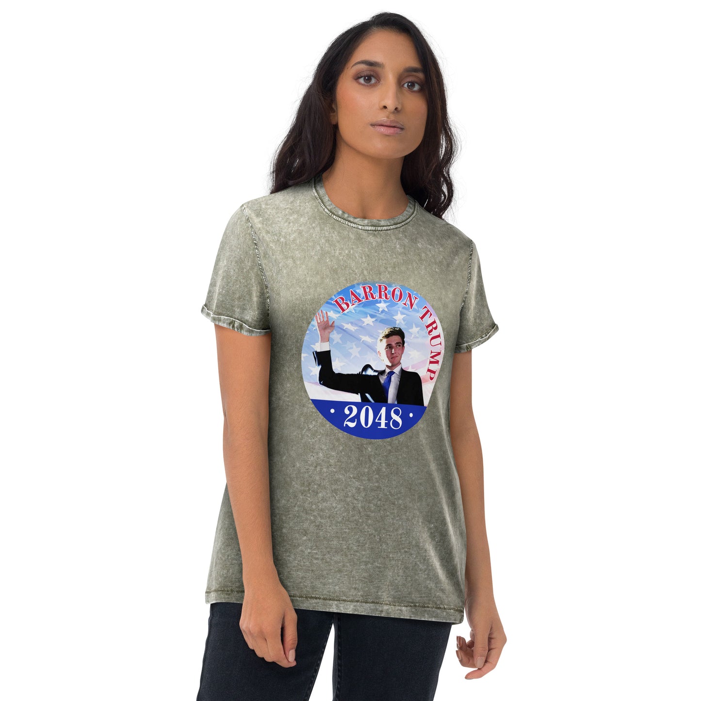 Barron Trump 2048 Denim T-Shirt
