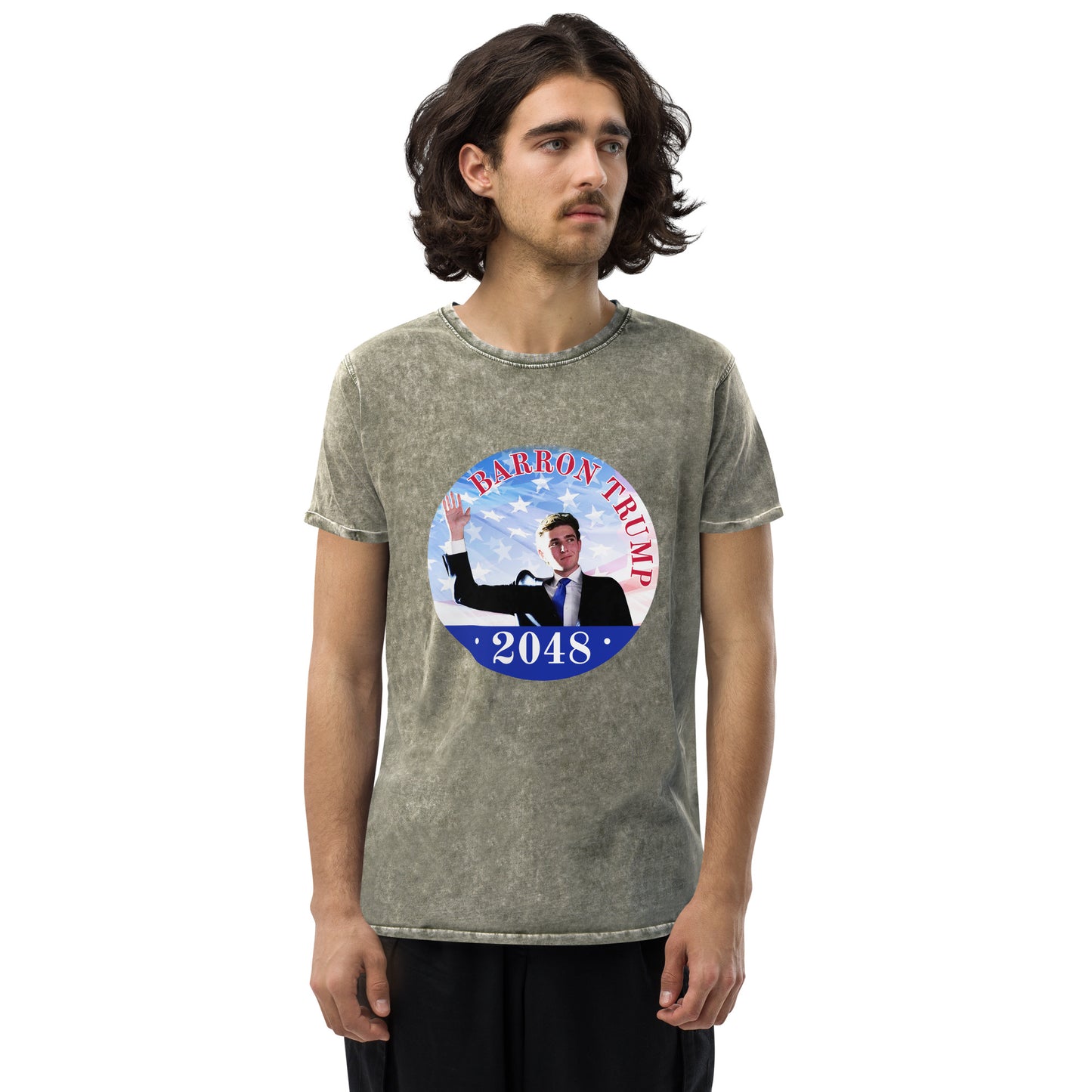 Barron Trump 2048 Denim T-Shirt