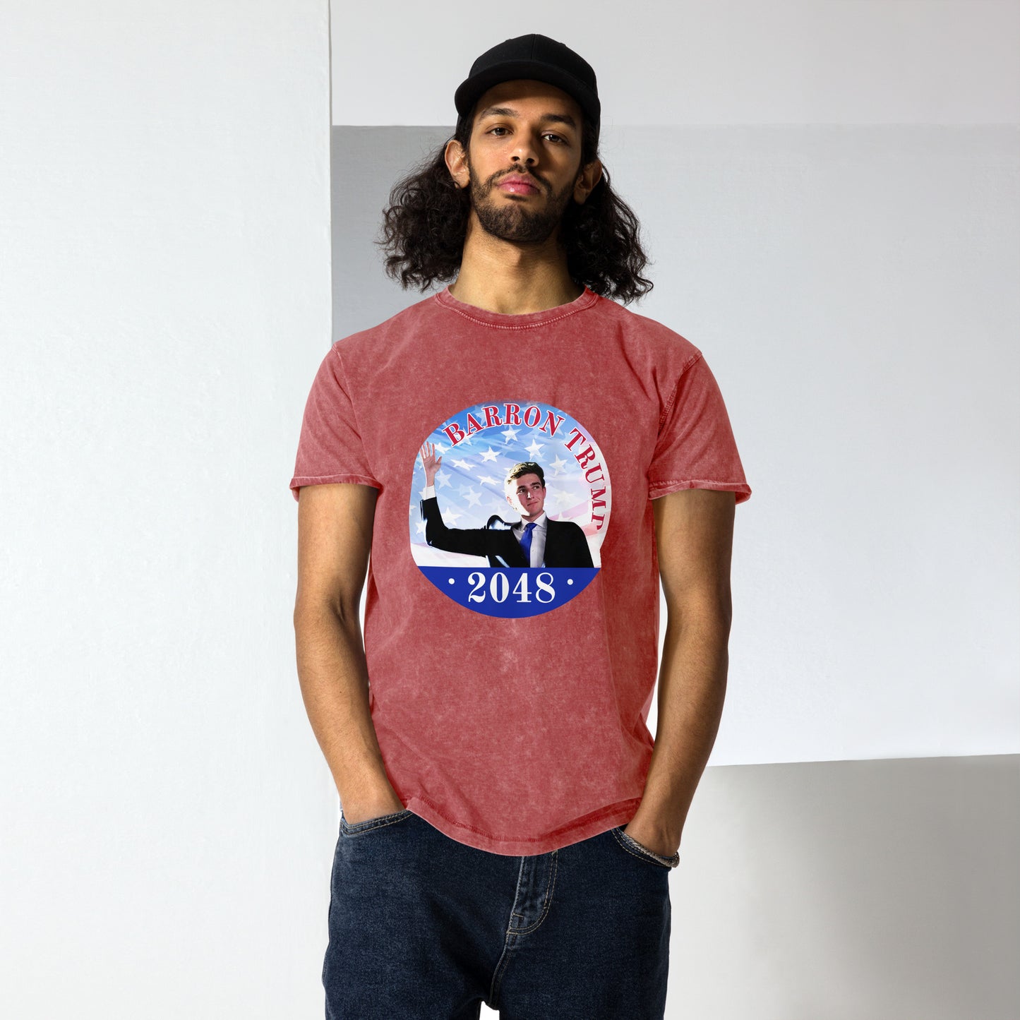 Barron Trump 2048 Denim T-Shirt