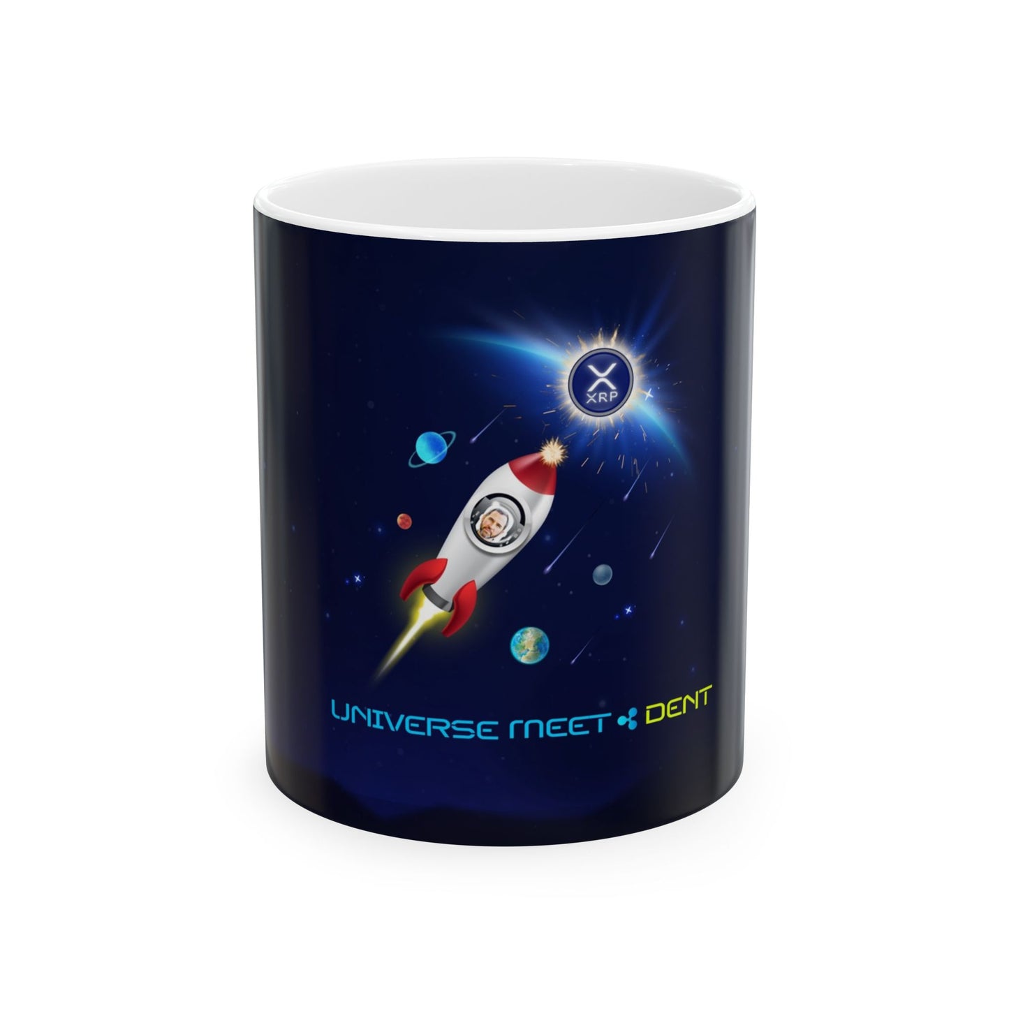 'Universe: Meet Dent' XRP Ceramic Mug, 11oz