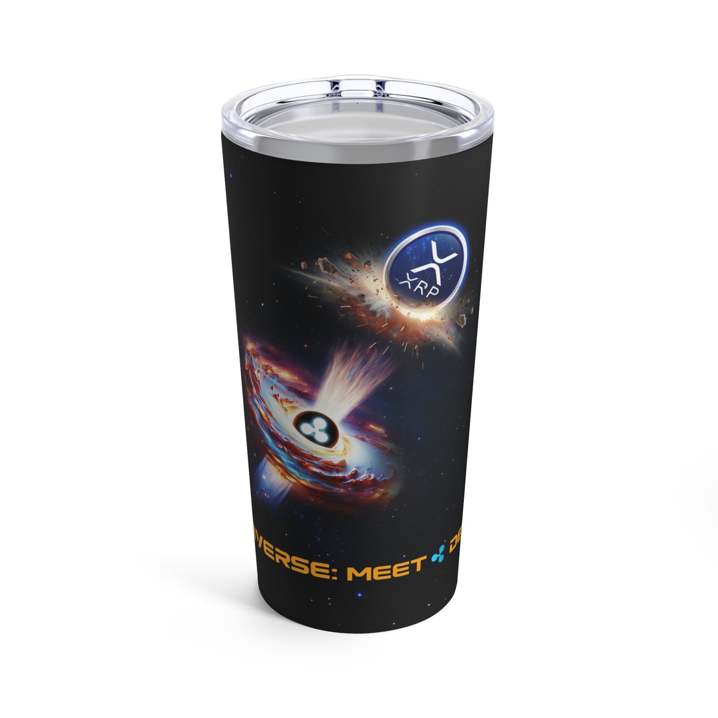 'Universe: Meet Dent' XRP Tumbler 20oz